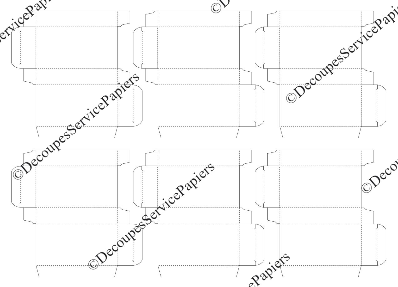 BOITE 145 X 75 X 29 - 6 poses